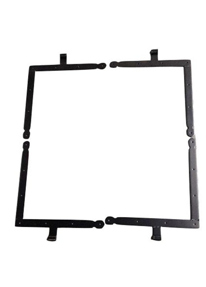 Waelbers Garageheng 4-delig(50x50)zwart - 1 Stuk(s) - 5957.99