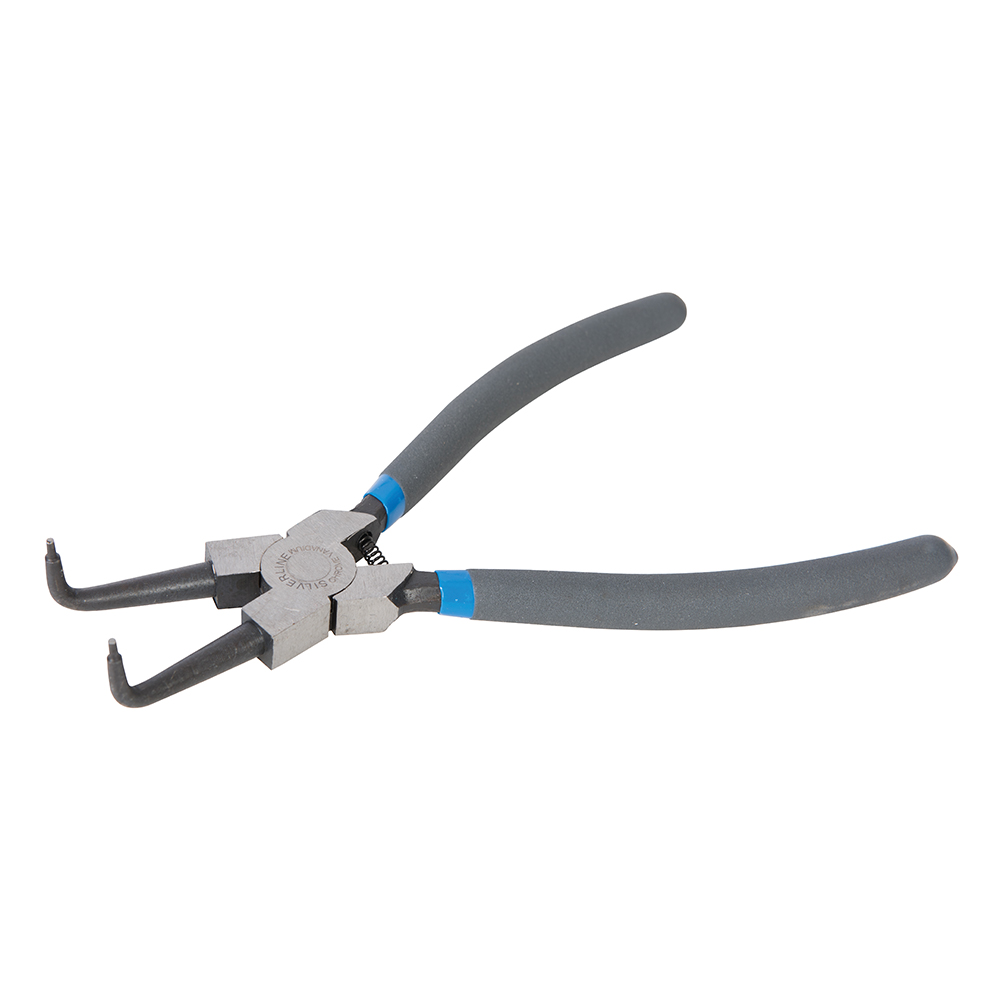 Silverline Gebogen Binnenborgveertang - 230 mm