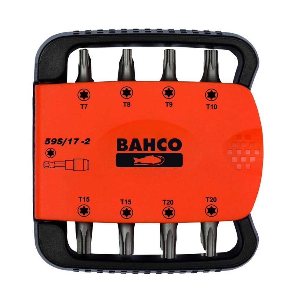 Bahco bits set 17pcs torx | 59S/17-2