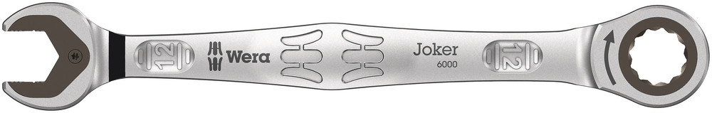 Wera Joker Steek- en ringratelsleutel, # 12 - 1 stuk(s) - 05073272001
