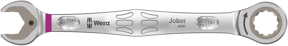 Wera Joker Steek- en ringratelsleutel, inch, # 9/16 duim - 1 stuk(s) - 05073284001