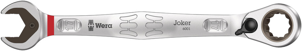 Wera Joker Switch Steek- en ringratelsleutel, omschakelpal, 17 x 225 mm - 1 stuk(s) - 05020072001