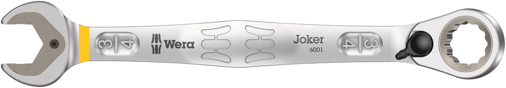 Wera Joker Switch Steek- en ringratelsleutel, inch, omschakelbaar, 3/4 duim x 246 mm - 1 stuk(s) - 05020082001