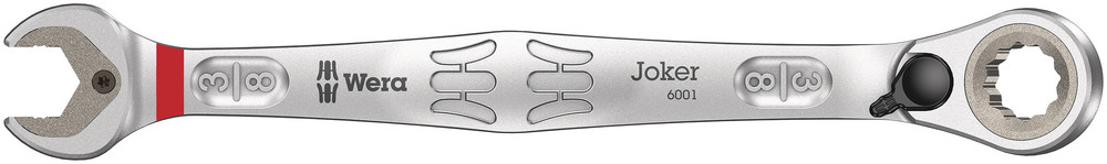 Wera Joker Switch Steek- en ringratelsleutel, inch, omschakelbaar, 3/8 duim x 159 mm - 1 stuk(s) - 05020076001
