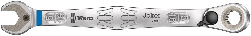 Wera Joker Switch Steek- en ringratelsleutel, inch, omschakelbaar, 5/16 duim x 144 mm - 1 stuk(s) - 05020075001