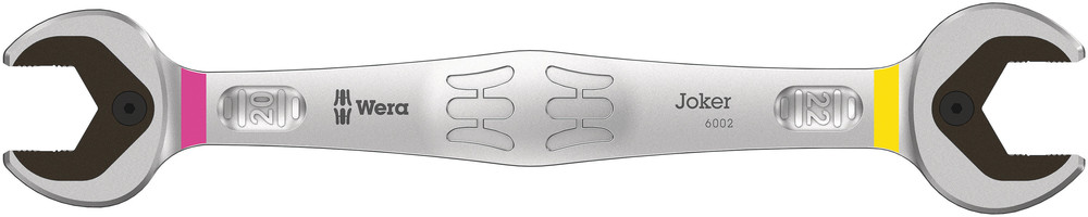 Wera Dubbele steeksleutel | 20 x 22 mm lengte 261 mm | mat verchroomd | 1 stuk - 05020260001 05020260001