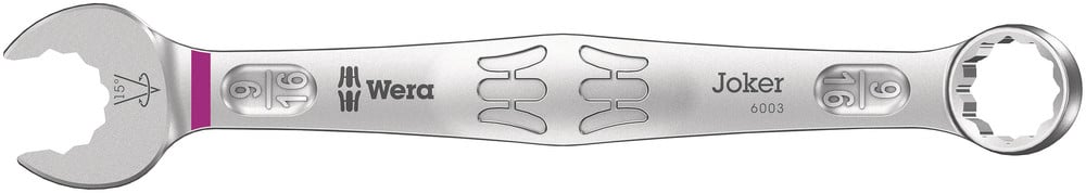 Wera 6003 Joker Ringsteeksleutel, inch, 9/16" x 167 mm - 05020215001