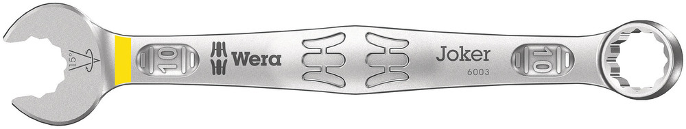 Wera Ring-steeksleutel | SW 10 mm lengte 125 mm | model A | gelegeerd gereedschapsstaal | 1 stuk - 05020201001 - 05020201001