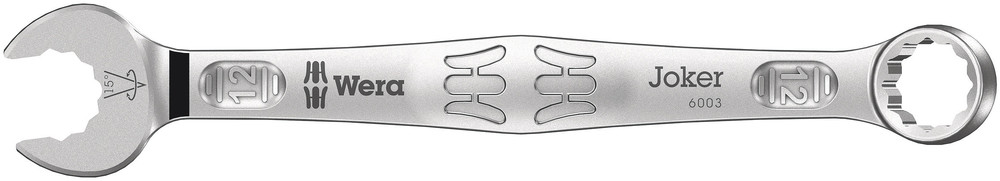 Wera Ring-steeksleutel | SW 12 mm lengte 148 mm | model A | gelegeerd gereedschapsstaal | 1 stuk - 05020203001 05020203001