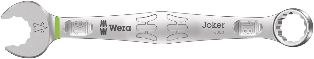 Wera Ring-steeksleutel | SW 18 mm lengte 210 mm | model A | gelegeerd gereedschapsstaal | 1 stuk - 05020209001 05020209001