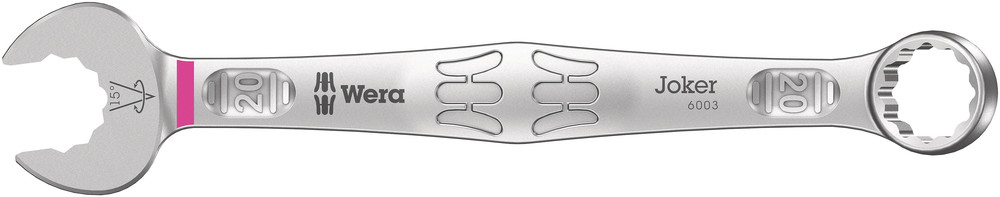 Wera Ring-steeksleutel | SW 20 mm lengte 230 mm | model A | gelegeerd gereedschapsstaal | 1 stuk - 05020500001 05020500001