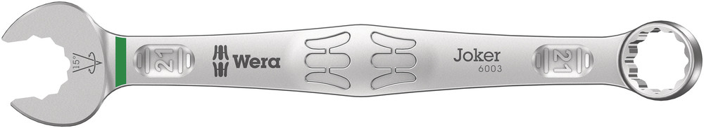 Wera Ring-steeksleutel | SW 21 mm lengte 260 mm | model A | gelegeerd gereedschapsstaal | 1 stuk - 05020501001 05020501001