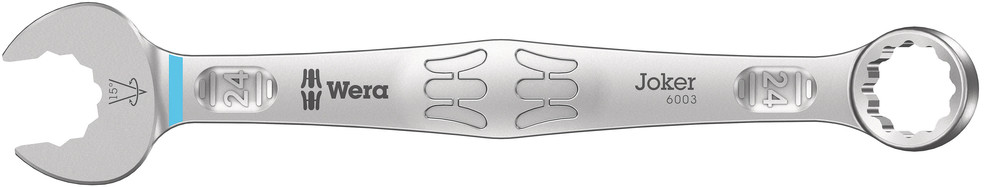 Wera Ring-steeksleutel | SW 24 mm lengte 280 mm | model A | gelegeerd gereedschapsstaal | 1 stuk - 05020503001 05020503001