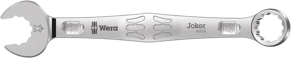 Wera Ring-steeksleutel | SW 27 mm lengte 300 mm | model A | gelegeerd gereedschapsstaal | 1 stuk - 05020504001 05020504001