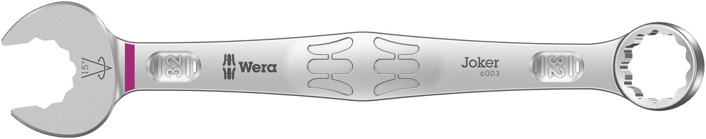 Wera Ring-steeksleutel | SW 32 mm lengte 360 mm | model A | gelegeerd gereedschapsstaal | 1 stuk - 05020506001 05020506001