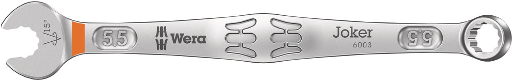 Wera Ring-steeksleutel | SW 5,5 mm lengte 105 mm | model A | gelegeerd gereedschapsstaal | 1 stuk - 05020190001 - 05020190001