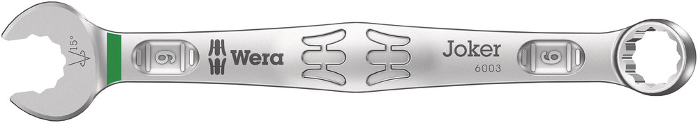Wera Ring-steeksleutel | SW 9 mm lengte 120 mm | model A | gelegeerd gereedschapsstaal | 1 stuk - 05020219001 05020219001