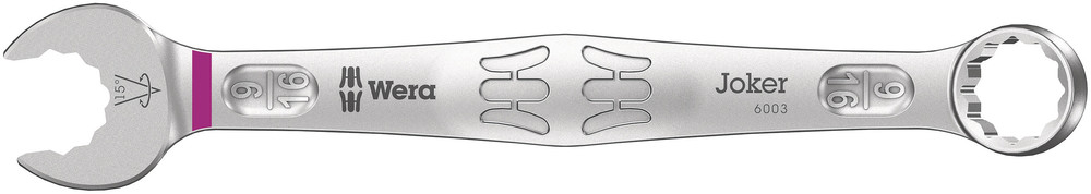 Wera 6003 Joker Ringsteeksleutel, inch, 9/16" x 167 mm - 05020215001