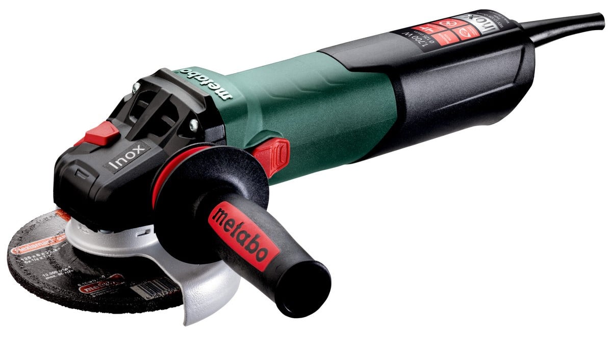 Metabo WEV 17-125 Quick Inox | Haakse slijper | 125 mm | 1700 Watt - 600517000