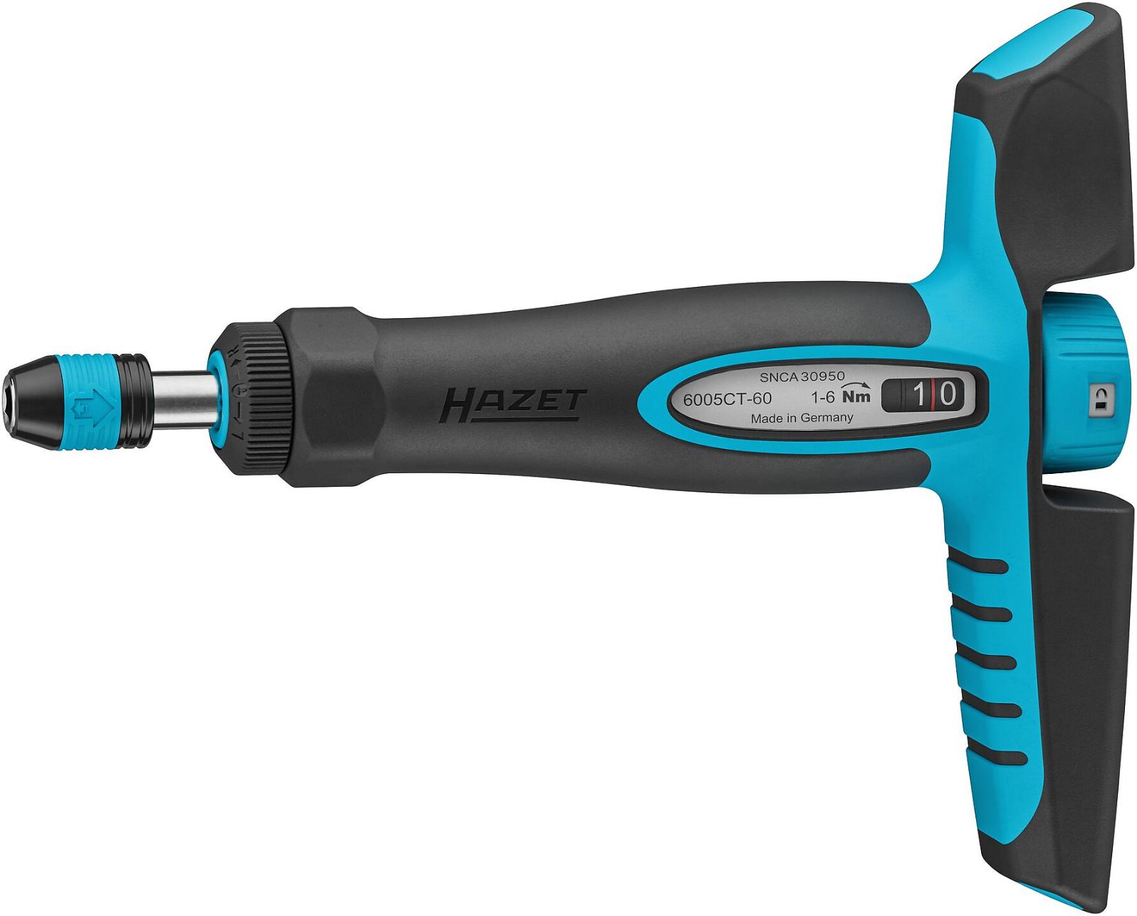 HAZET Momentschroevendraaier T-greep 1/4 - 6005CT-60