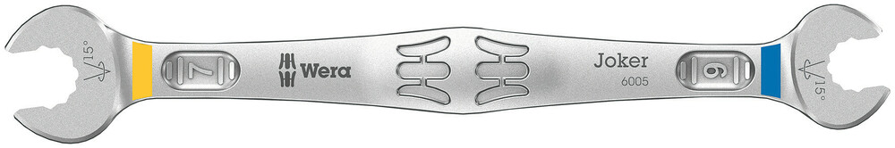 Wera 6005 Joker | dubbele steeksleutel | 6x7 mm 05020310001