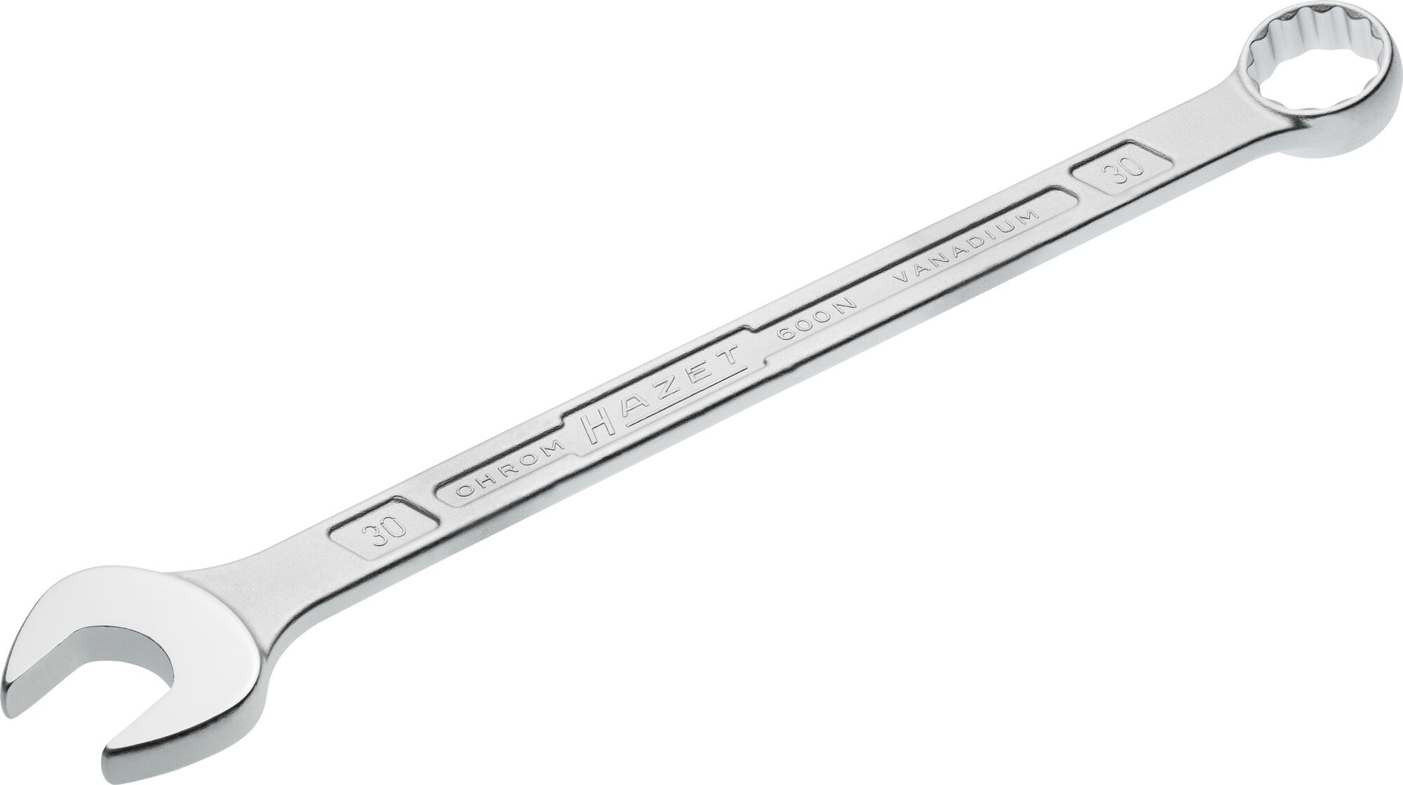 HAZET Ringsteeksleutel 600N-30 · Buitentwaalfkant tractieprofiel · SW 30 mm