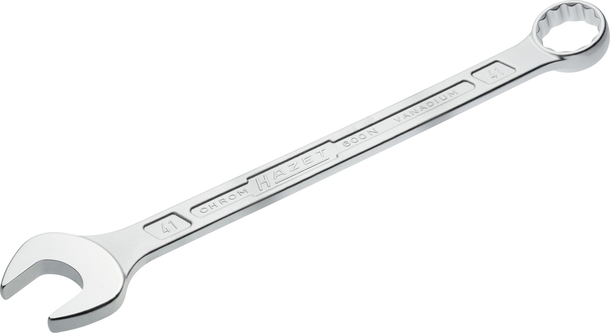 HAZET Ringsteeksleutel 600N-41 · Buitentwaalfkant tractieprofiel · SW 41 mm