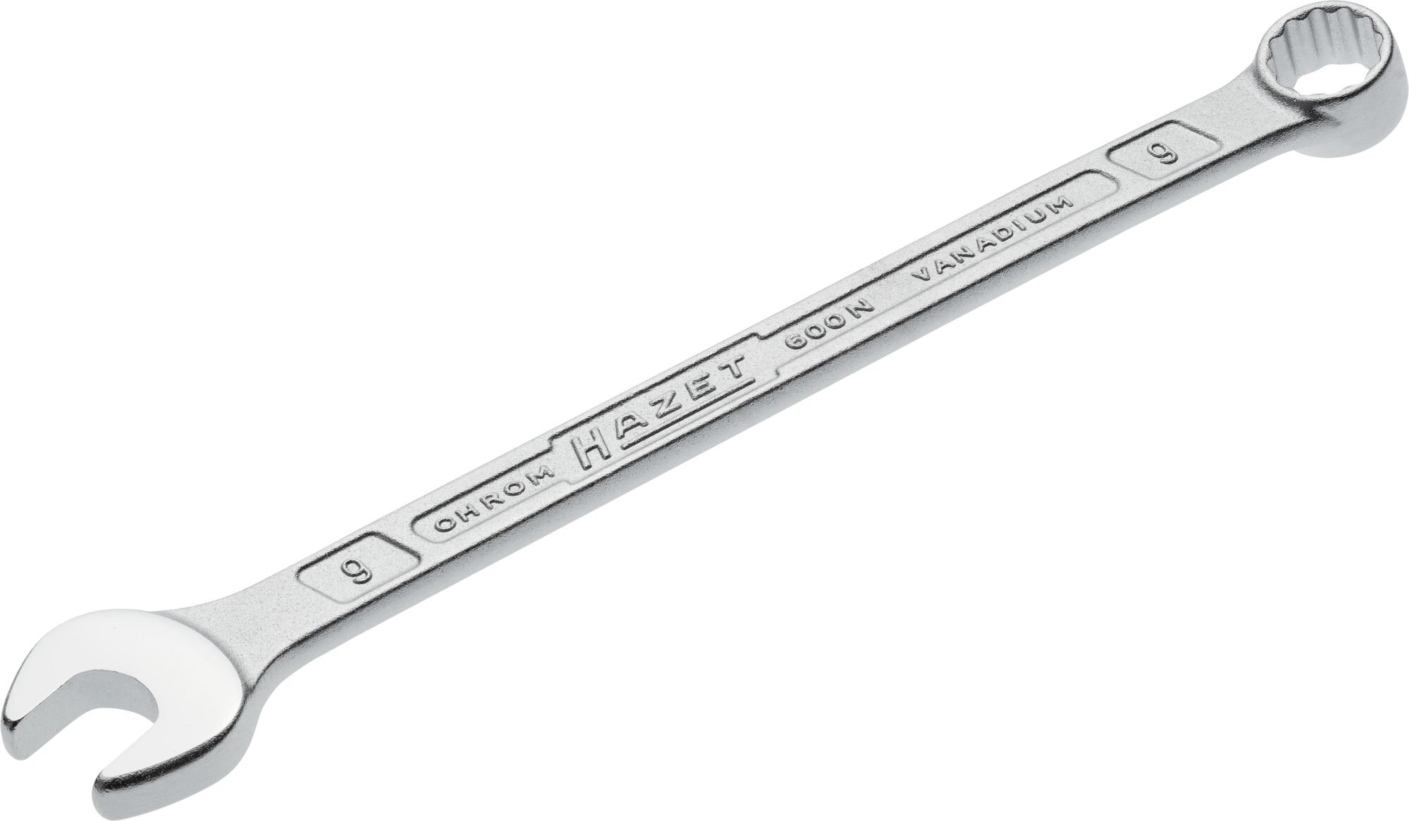 HAZET Ringsteeksleutel 600N-9 · Buitentwaalfkant tractieprofiel · SW 9 mm