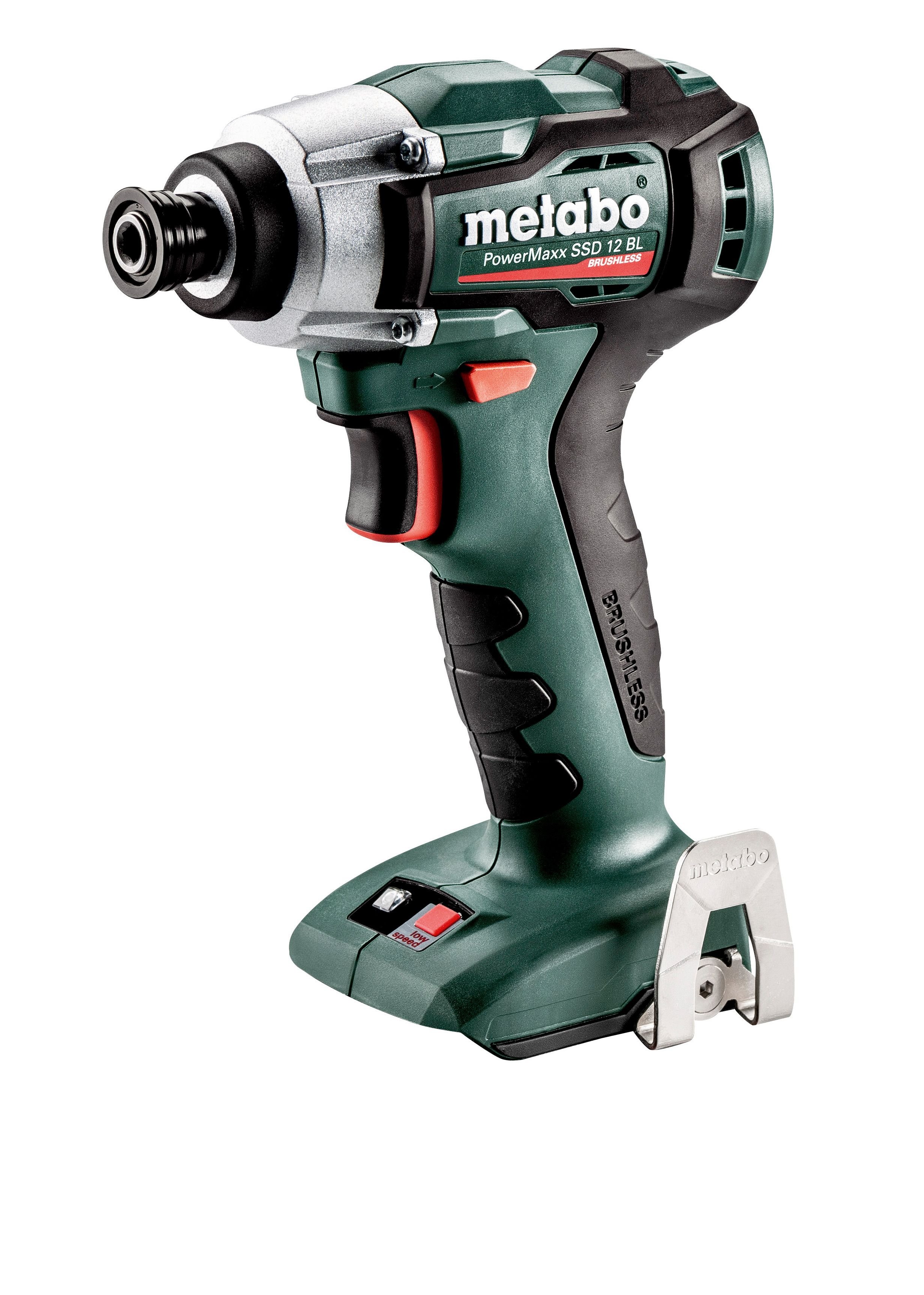 Metabo PowerMaxx SSD 12 BL 12V Li-Ion accu slagschroevendraaier body - koolborstelloos - 601115890 - 601115890