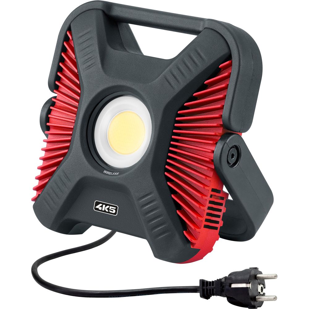 4K5 Tools HD 10K C Krachtige led-bouwspot met USB-laadaansluiting 602.405A