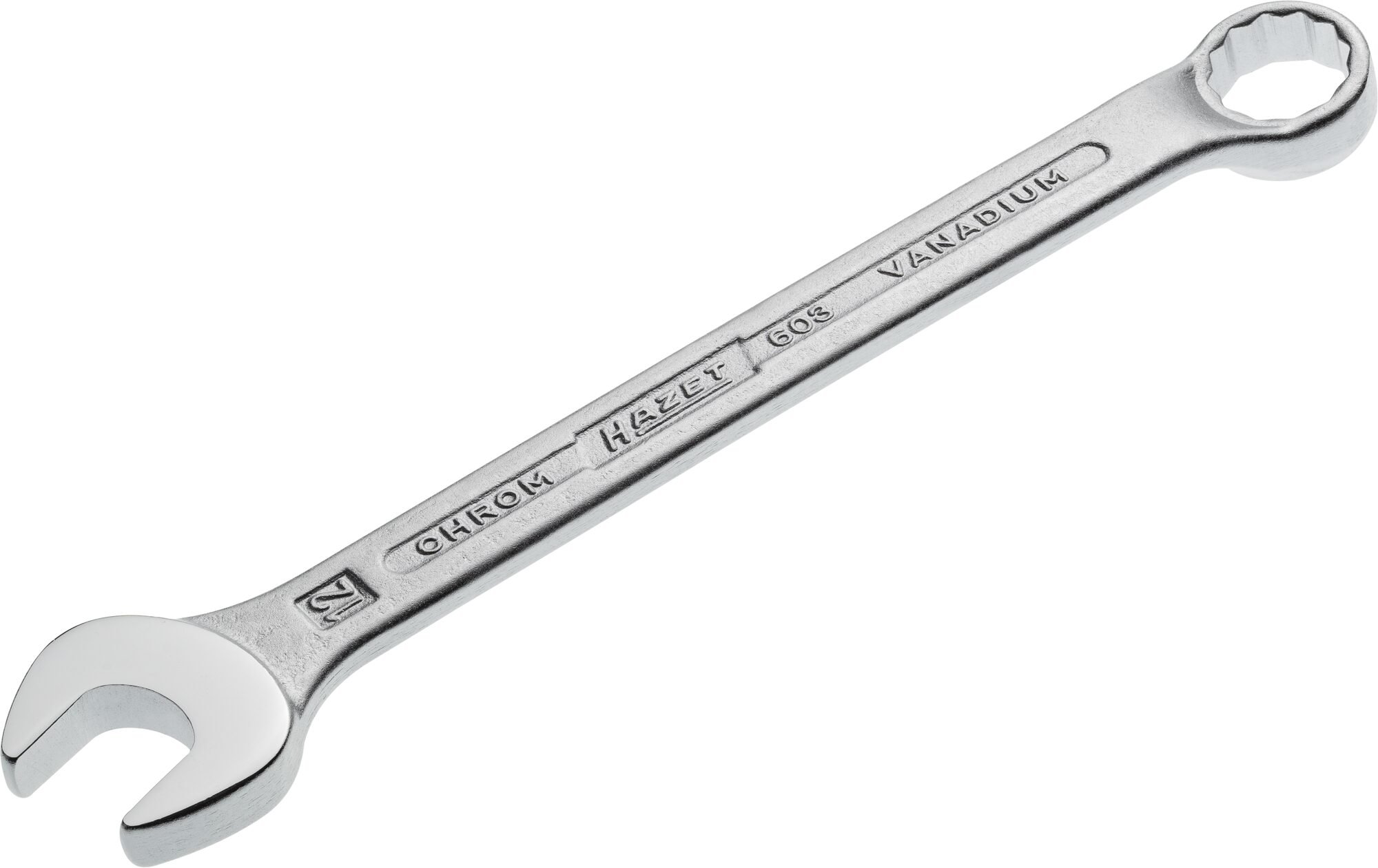 HAZET Ringsteeksleutel 603-12 · Buitentwaalfkant tractieprofiel · SW 12 mm