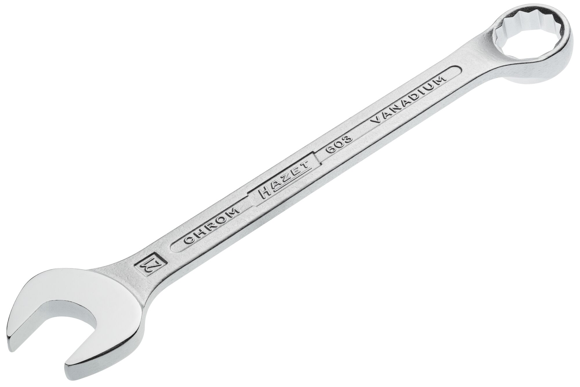HAZET Ringsteeksleutel 603-21 · Buitentwaalfkant tractieprofiel · SW 21 mm
