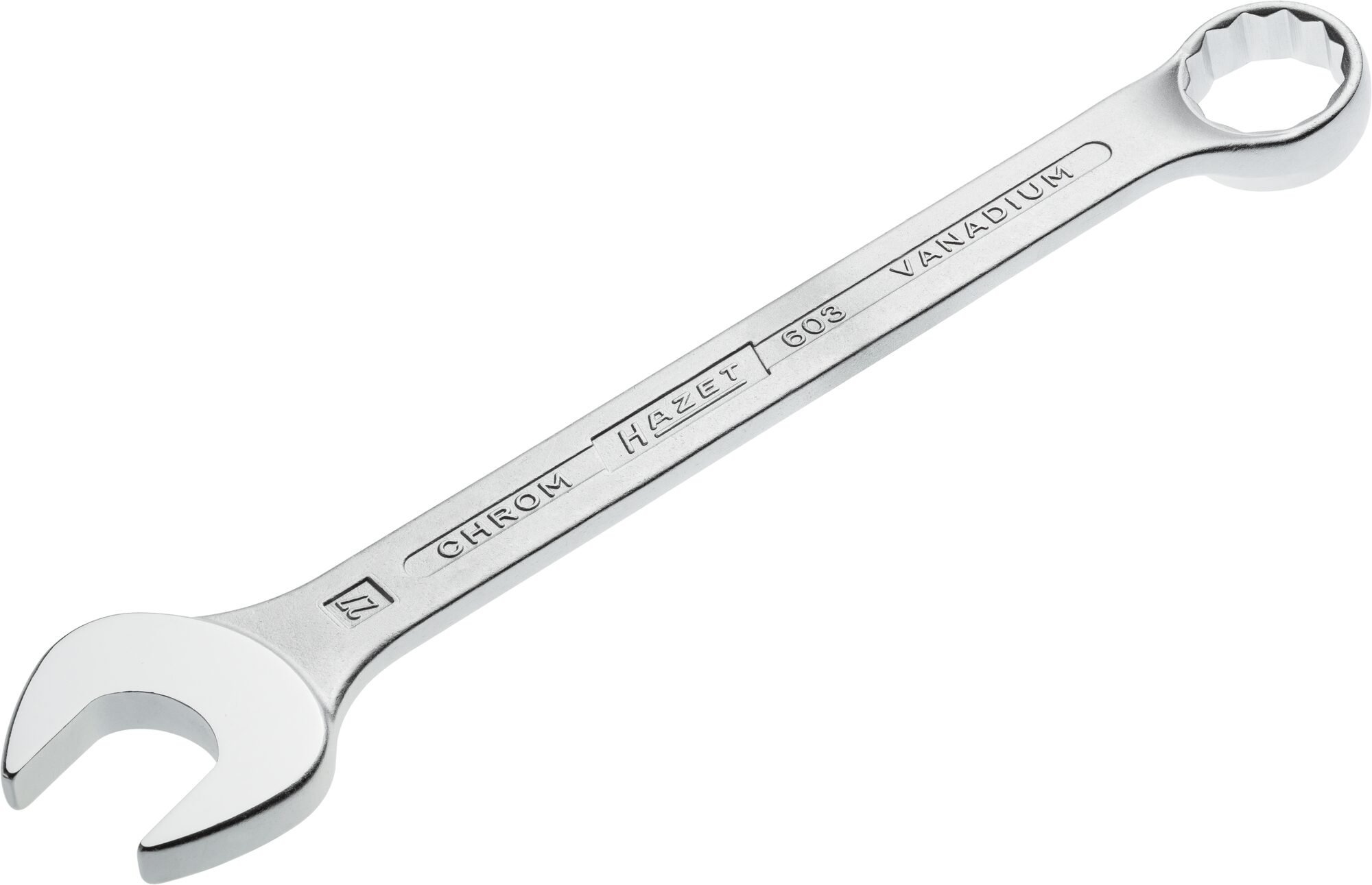 HAZET Ringsteeksleutel 603-27 · Buitentwaalfkant tractieprofiel · SW 27 mm