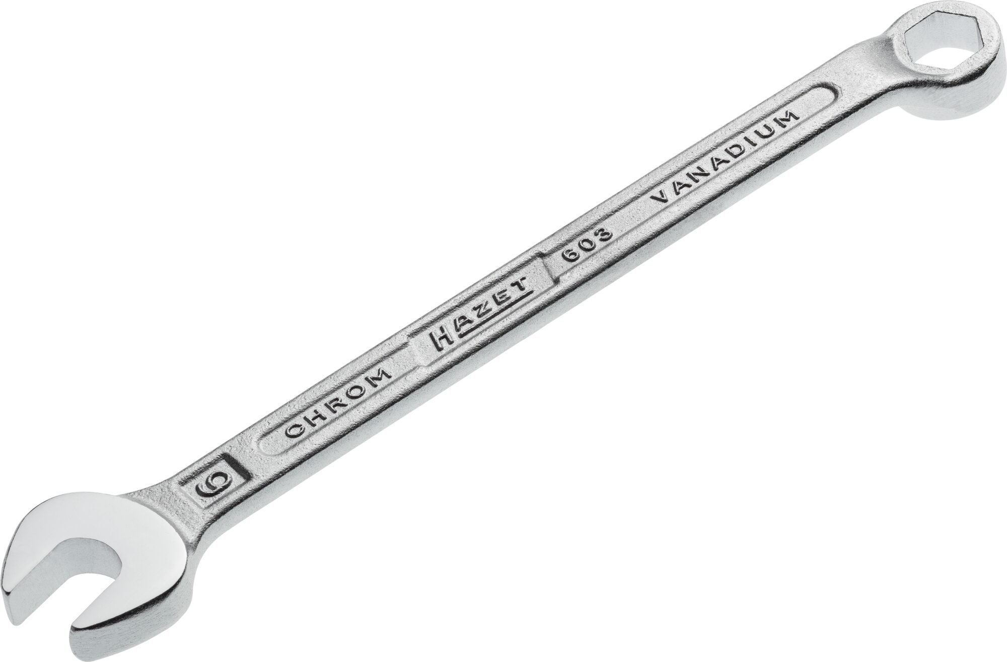 HAZET Ringsteeksleutel 603-6 · Buiten-zeskant-tractieprofiel · SW 6 mm