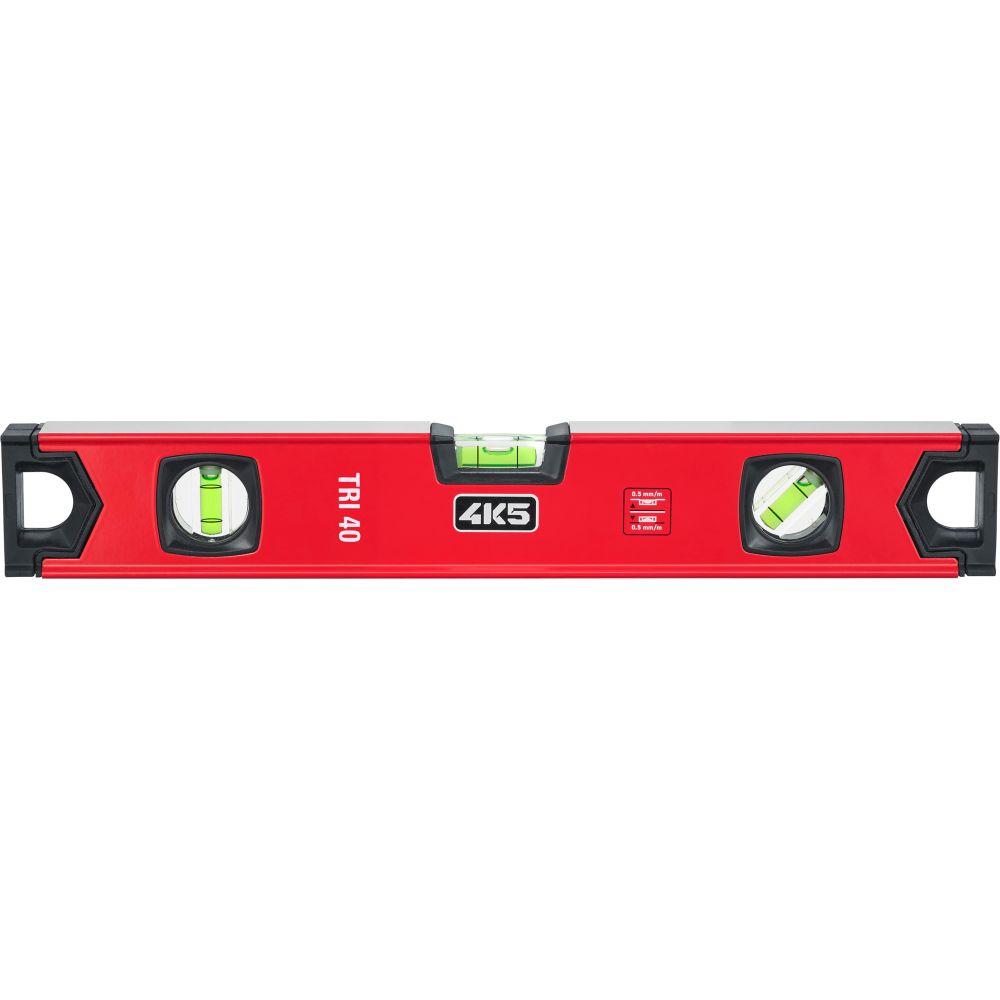 4K5 Tools TRI 40 Waterpas met 45°-libel | 40 cm 603.115-40