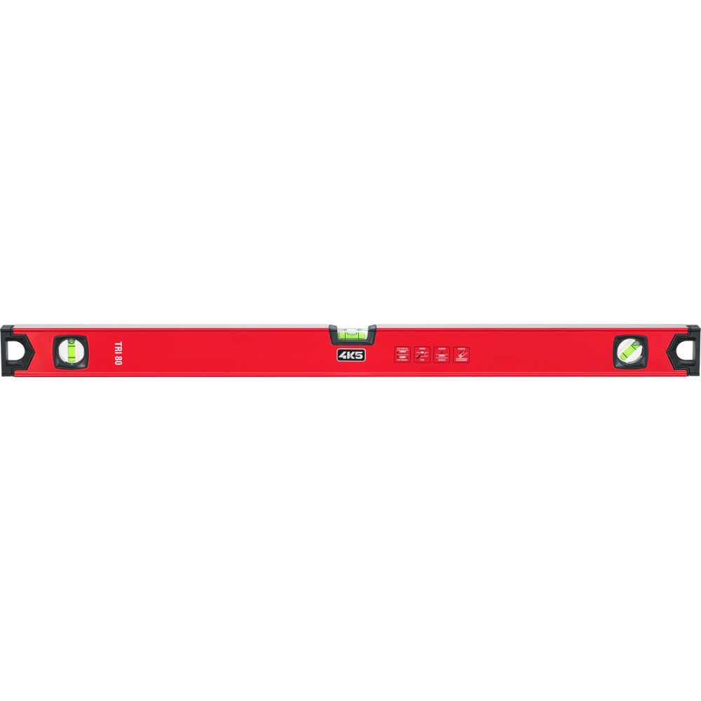 4K5 Tools TRI 80 Waterpas met 45°-libel | 80 cm 603.115-80
