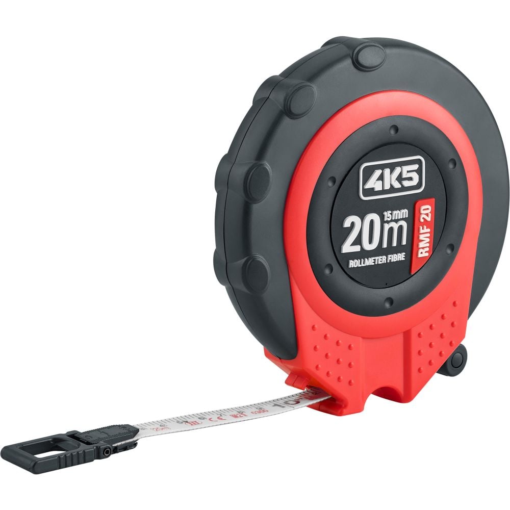 4K5 Tools RMF 20 Aan beide zijden bedrukte rolbandmaat van glasvezel 606.102-20