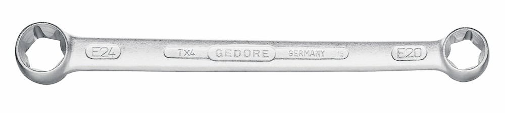 Gedore Ringsleutel plat Torx E20xE24 - 6060220