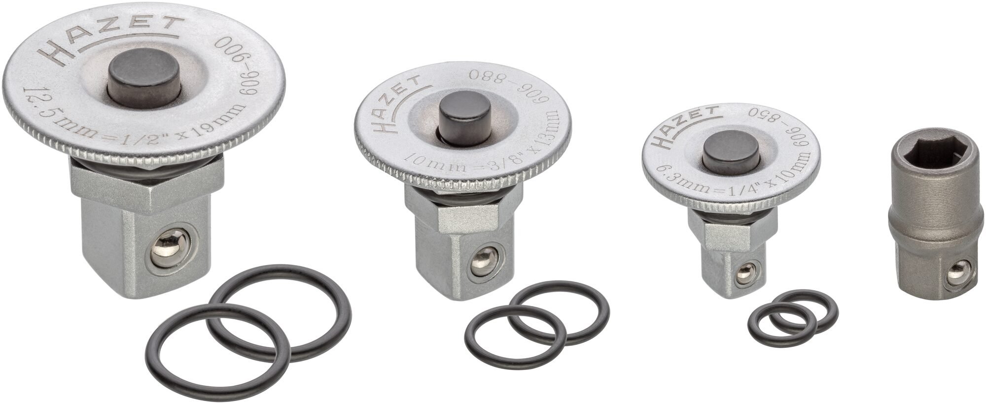 HAZET Adapterset 606/4SPC · 4-delig