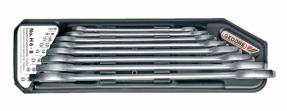 Gedore Steeksleutelset 8-dlg. - 6079400