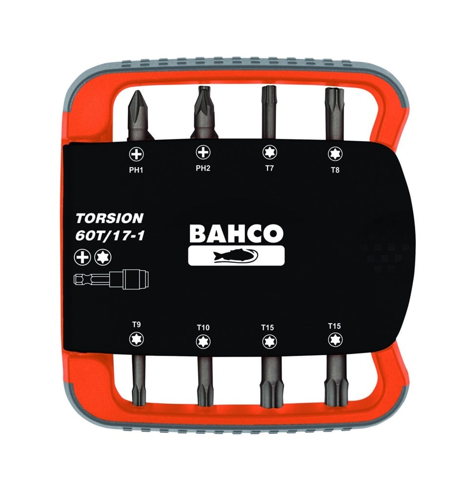Bahco bits set 17pcs torsion | 60T/17-1