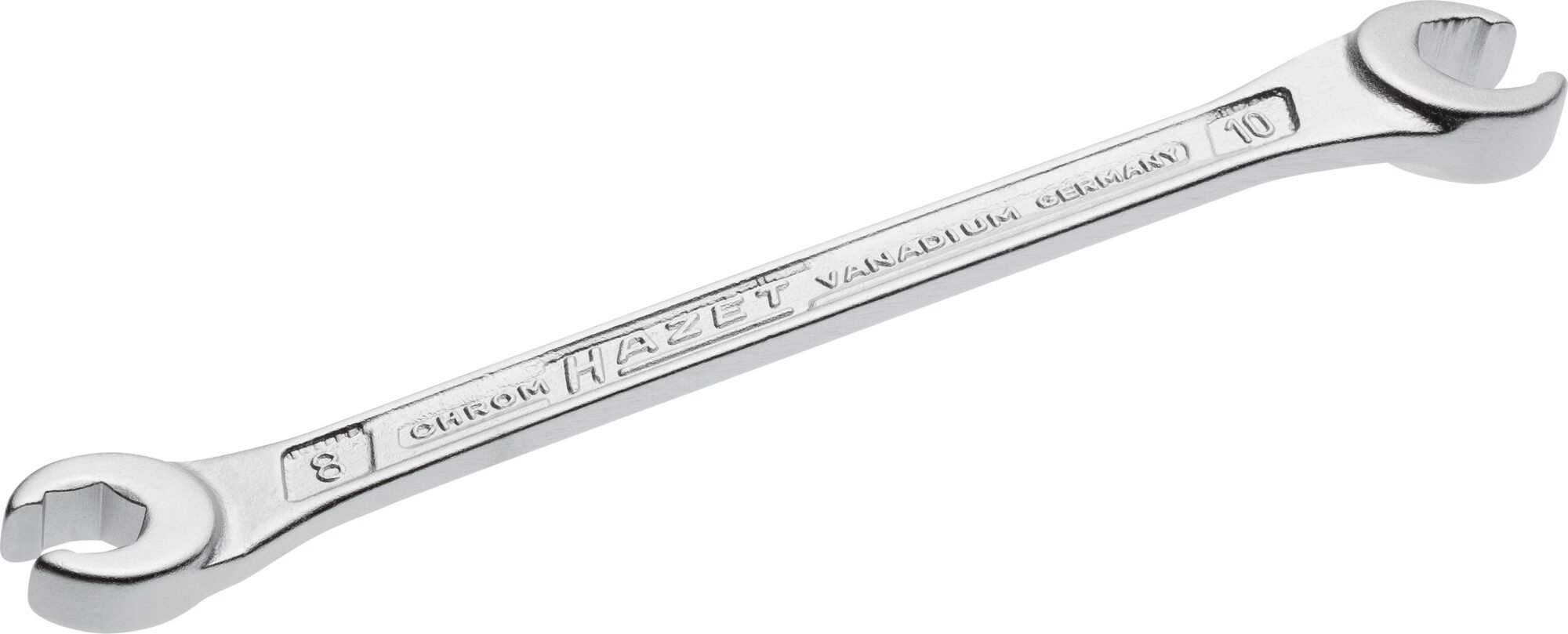 HAZET Dubbele ringsleutel · open 612-8X10 · Buiten-zeskant-profiel · SW 8 x 10 mm