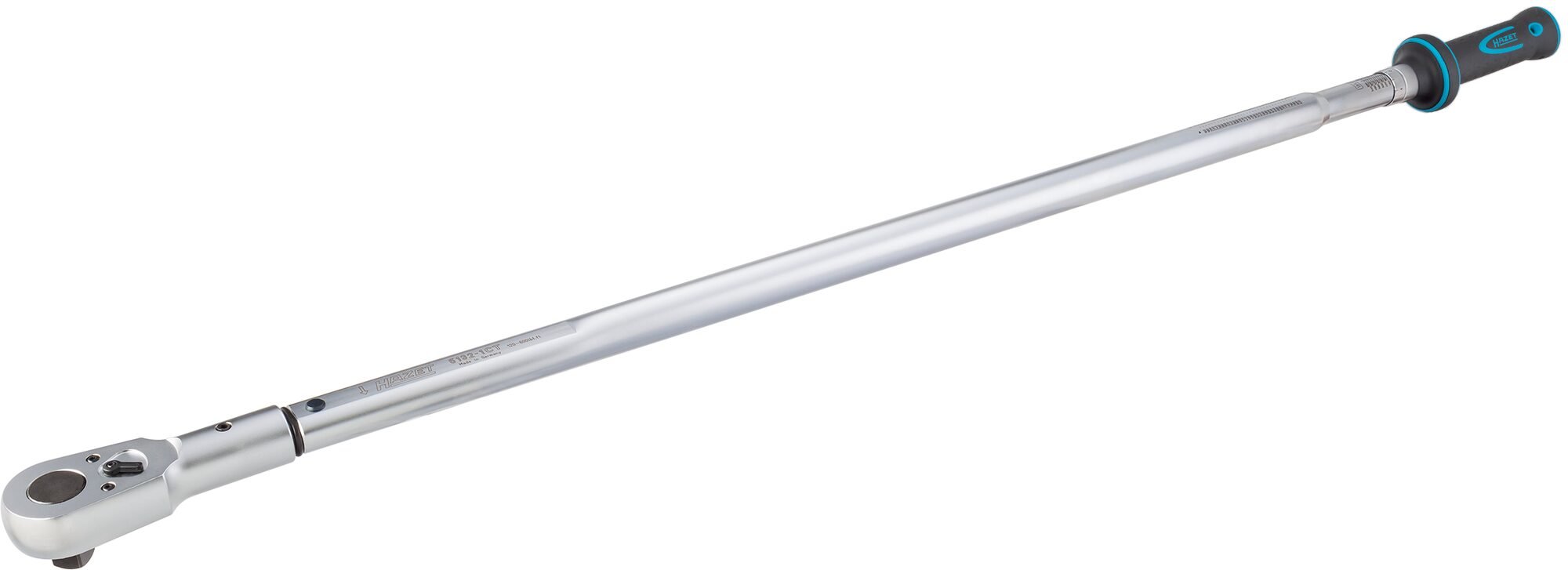 HAZET Momentsleutel - US-STANDAARD 6132-1CT - Draaimomentbereik min-max: 162.7 - 813.5 Nm - lbf min.-max.: 120 - 600 lbf.ft- Nauwkeurigheid: 3% - 3/4