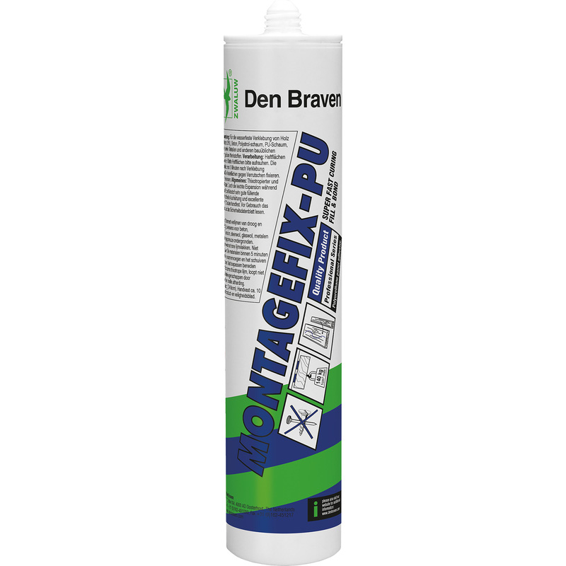 Den Braven Zwaluw Montagefix-Pu 310Ml - 10797100