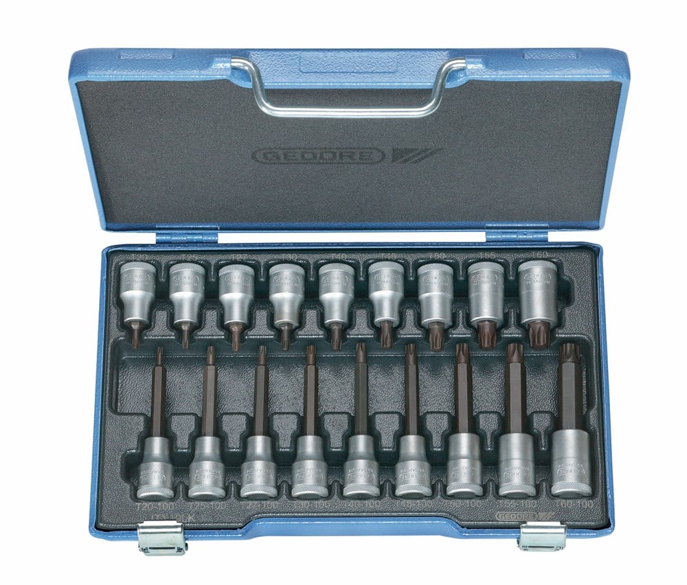 Gedore Dopsleutelset Torx 1/2" 18-dlg - 6138510