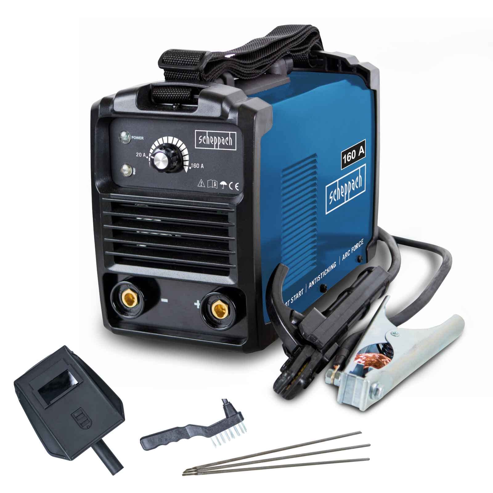 Scheppach WSE1100 Inverter Lasapparaat Set | 160A - 5906603903