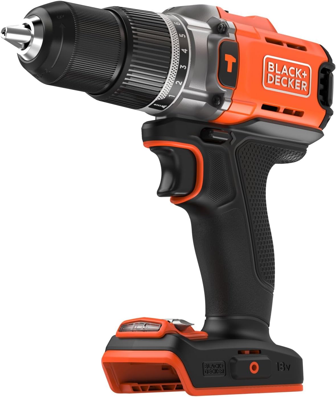 BLACK+DECKER BCD383XN Accu Schroef-/Klopboormachine | 18V | Zonder accu's en lader - BCD383XN-XJ