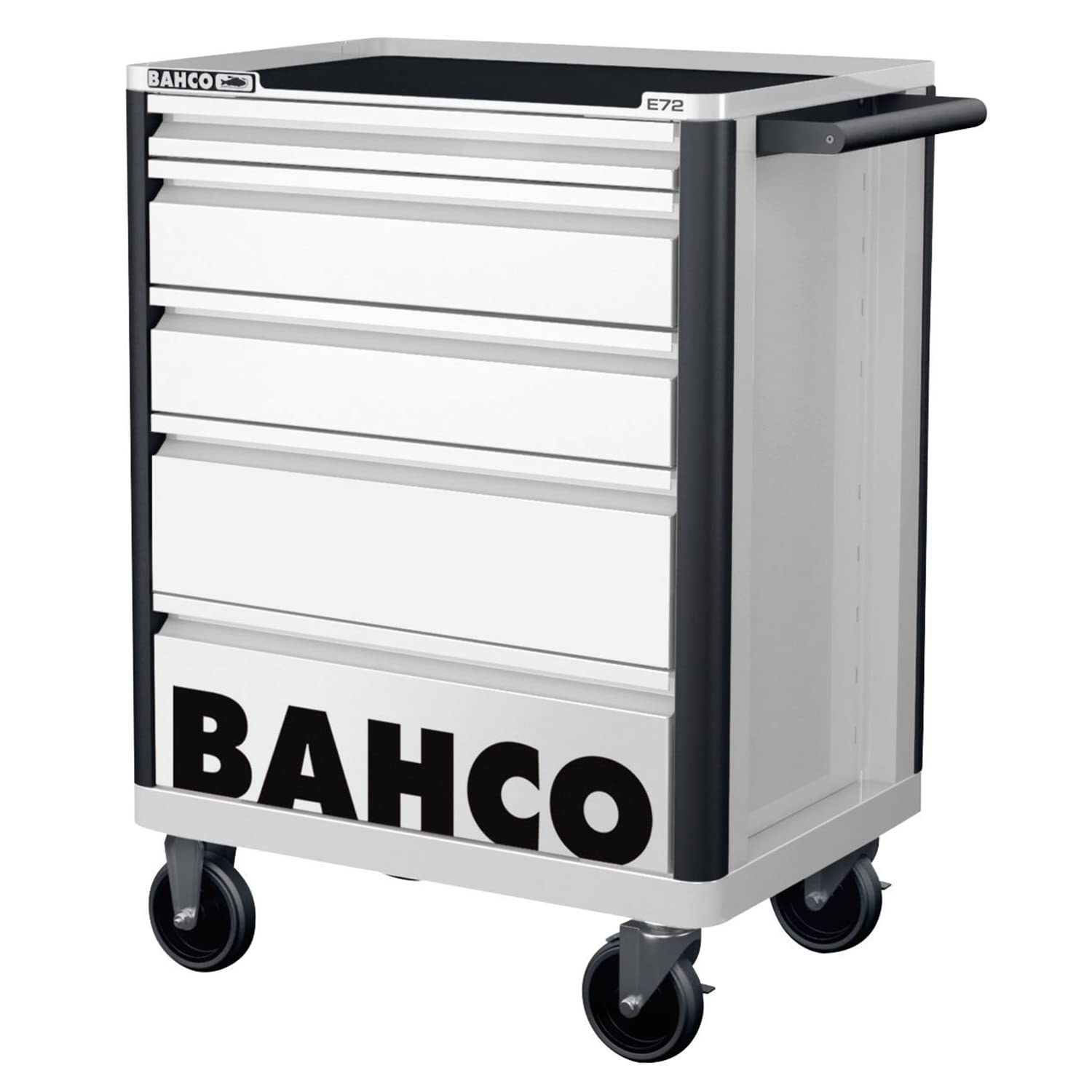 Bahco Gereedschapswagen E72 26" met 5 lades wit 693 mm x 510 mm x 955 mm 1472K5WHITE
