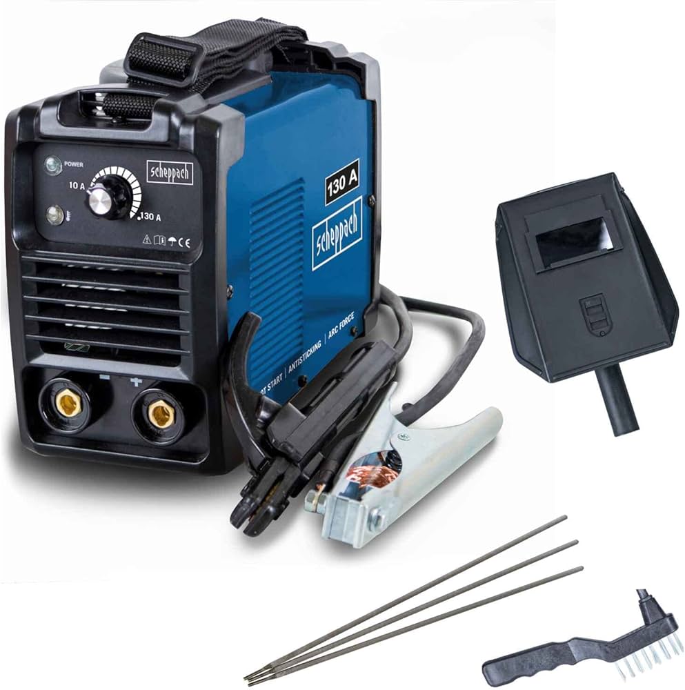 Scheppach WSE1000 Inverter Lasapparaat Set | 130A - 5906602903