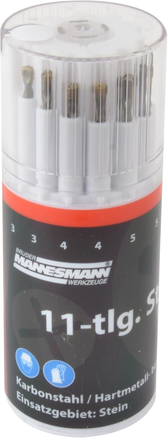 Brüder Mannesmann 11 dlg set metsteenboren - 50271